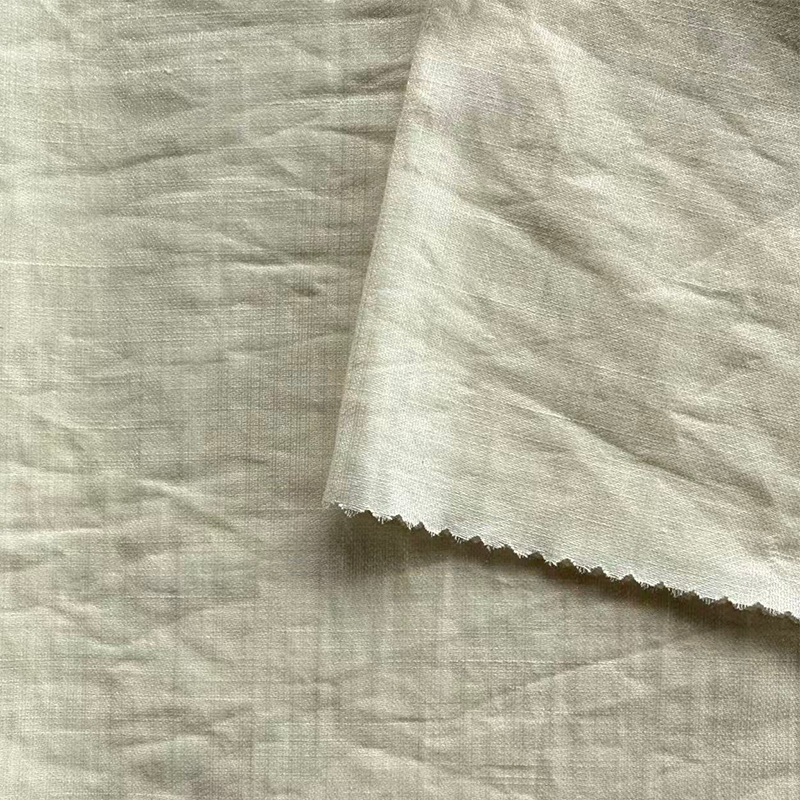 NO (VI)LIII Crus Tencel Linteis Fabric