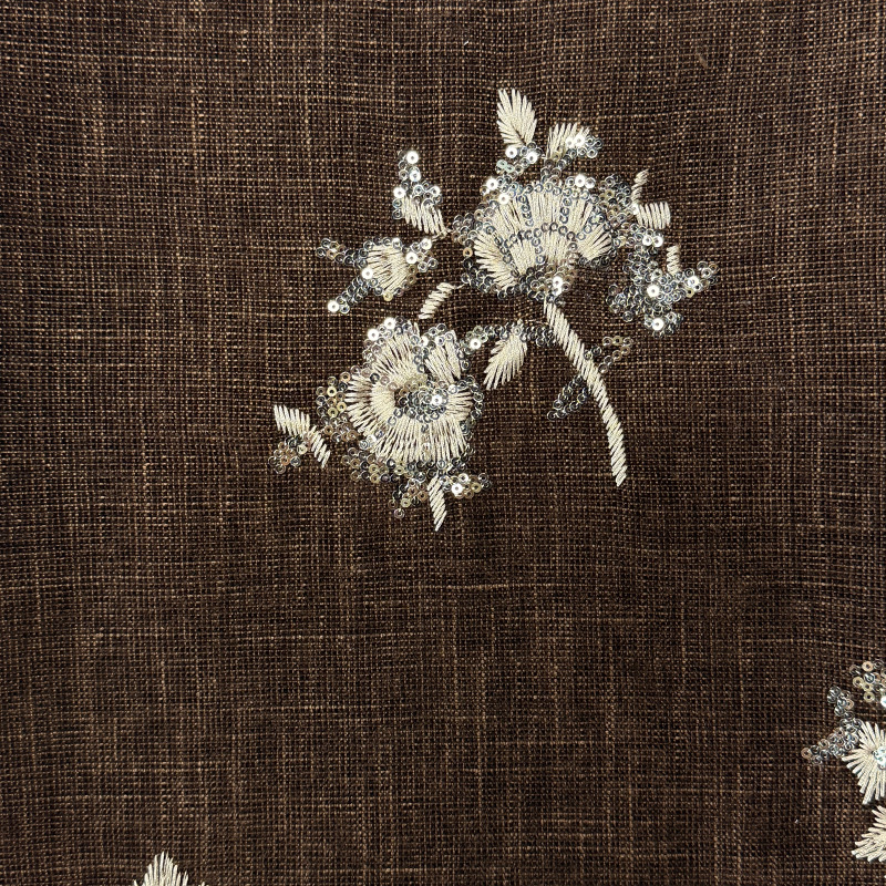 NO6111 Chenille Embroidery Fabric